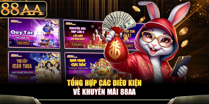 Tổng hợp các điều kiện về khuyến mãi 88aa